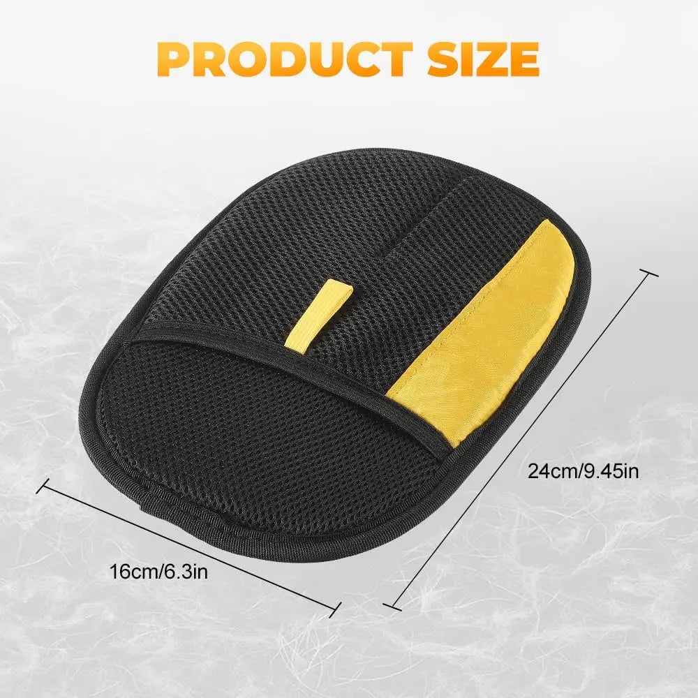 1/3/5 PCS Upgraded Pet Hair Removal Glove – Thickened Electrostatic Grooming & Furniture Cleaner for Dogs Cats Couch Car Carpet